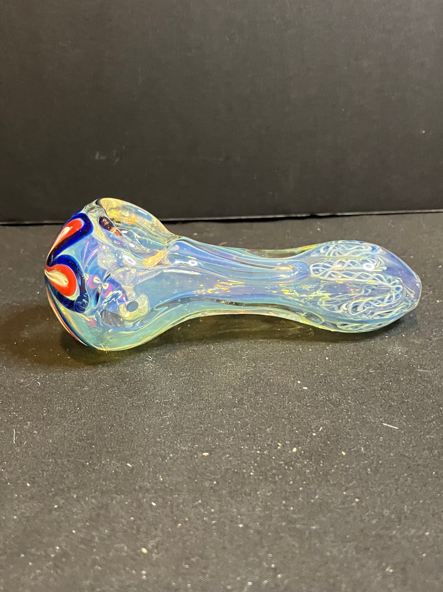 4” Fumed Rope Flower Hand Pipe