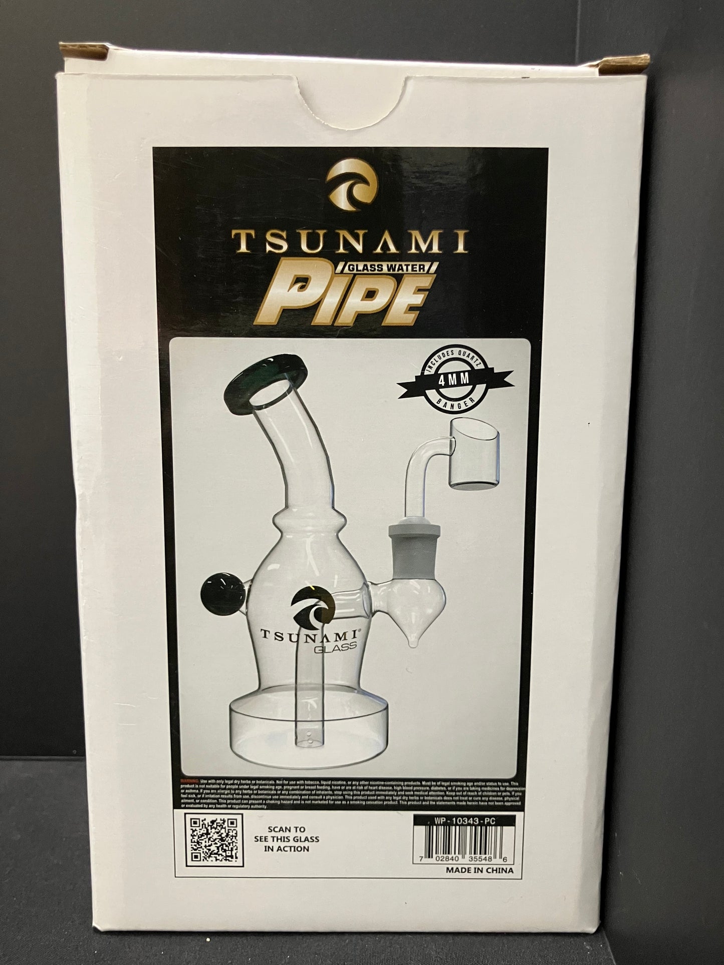 6” Tsunami Egg Mini Dab Rig