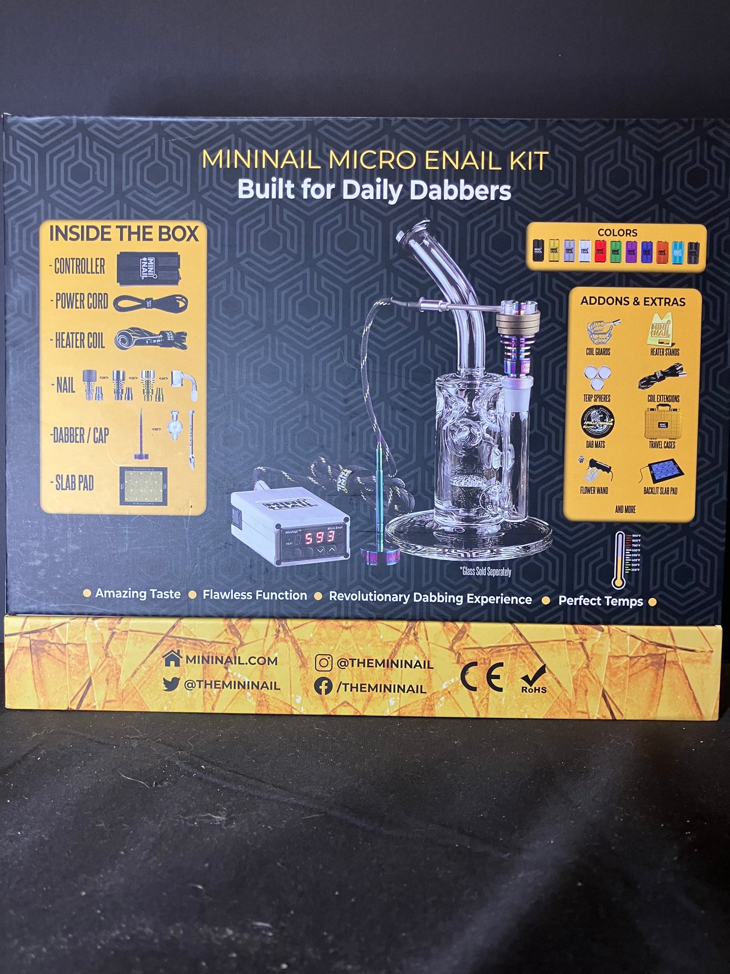 MiniNail Complete E-Nail Kit W/ Quartz Banger
