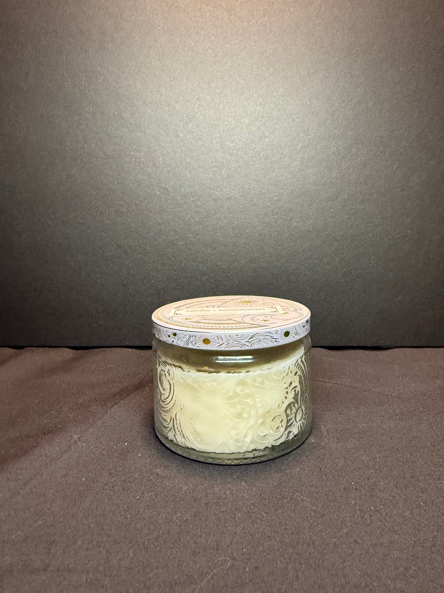 Small Homemade Candle
