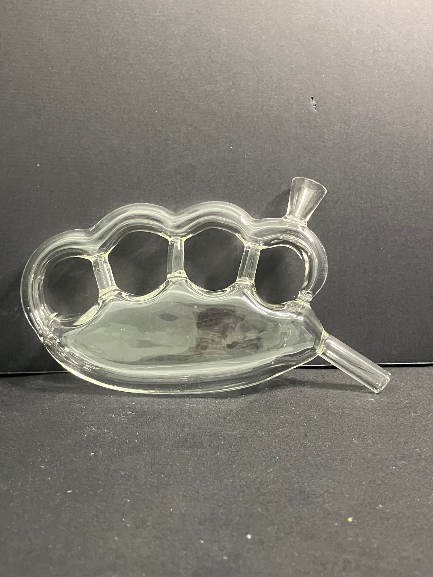 Glass Knuckles Blunt Bubbler