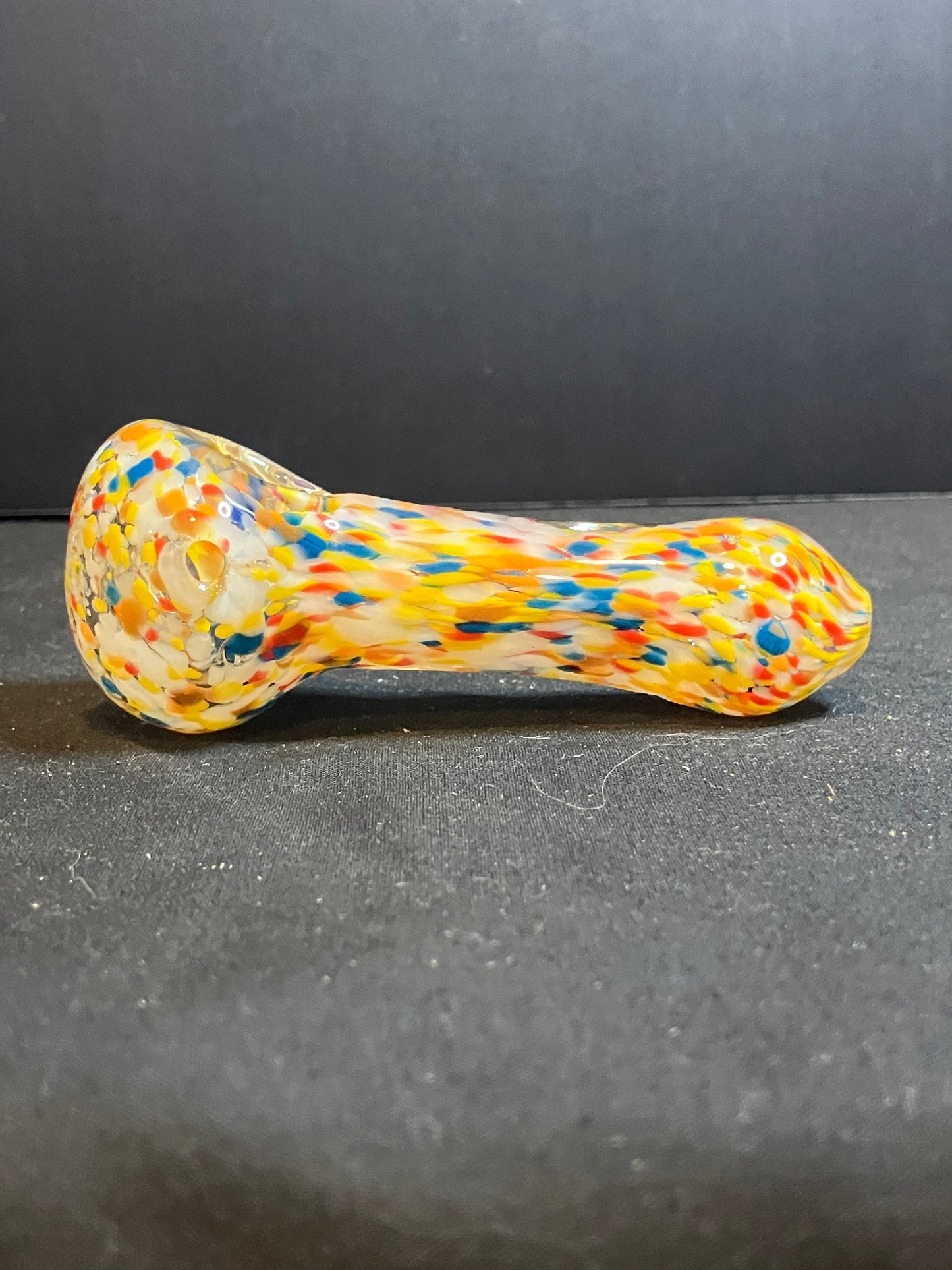 4” Rainbow Fritted Spoon Pipe