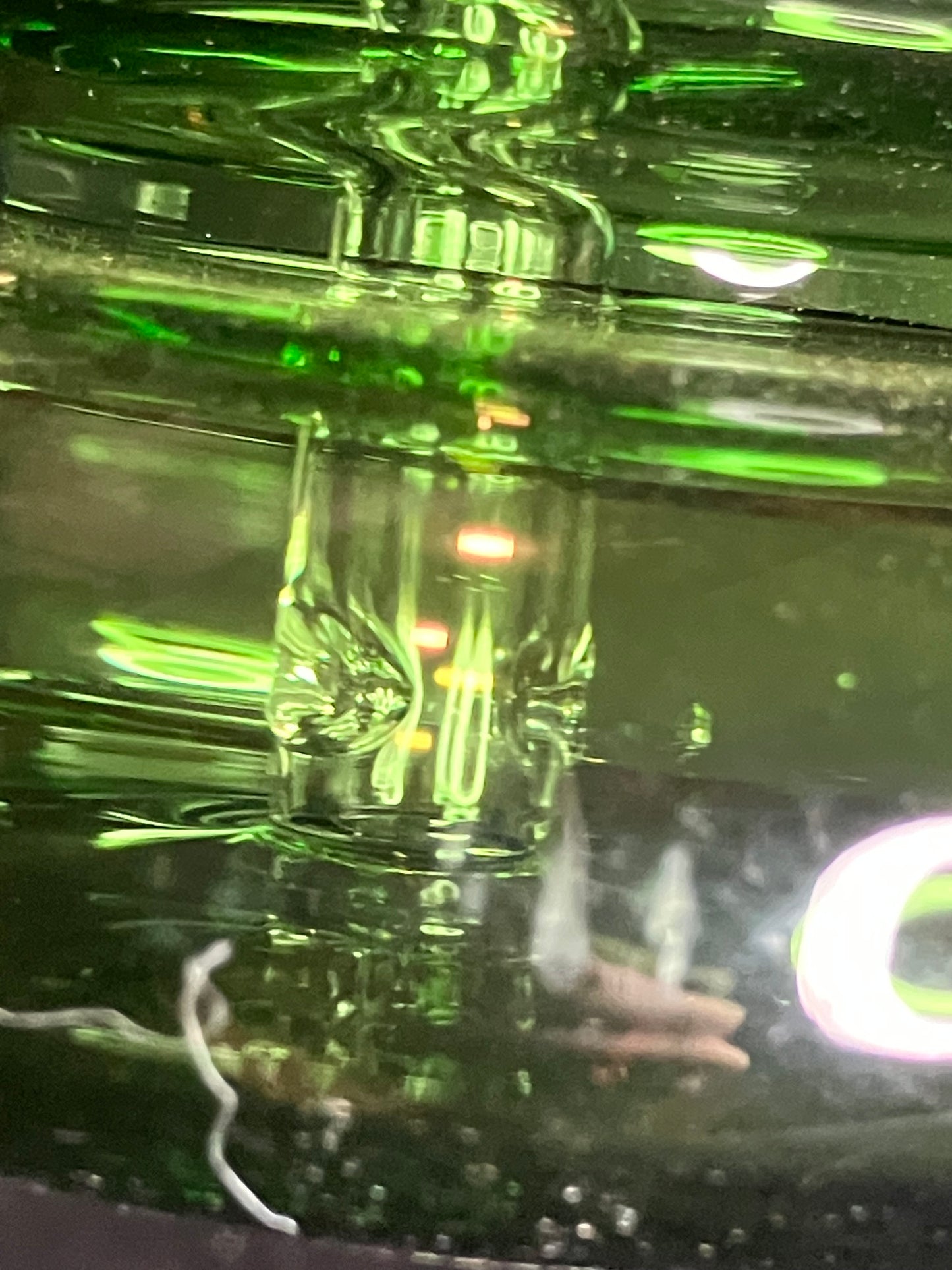 9” Full Color Klein Recycler Bong