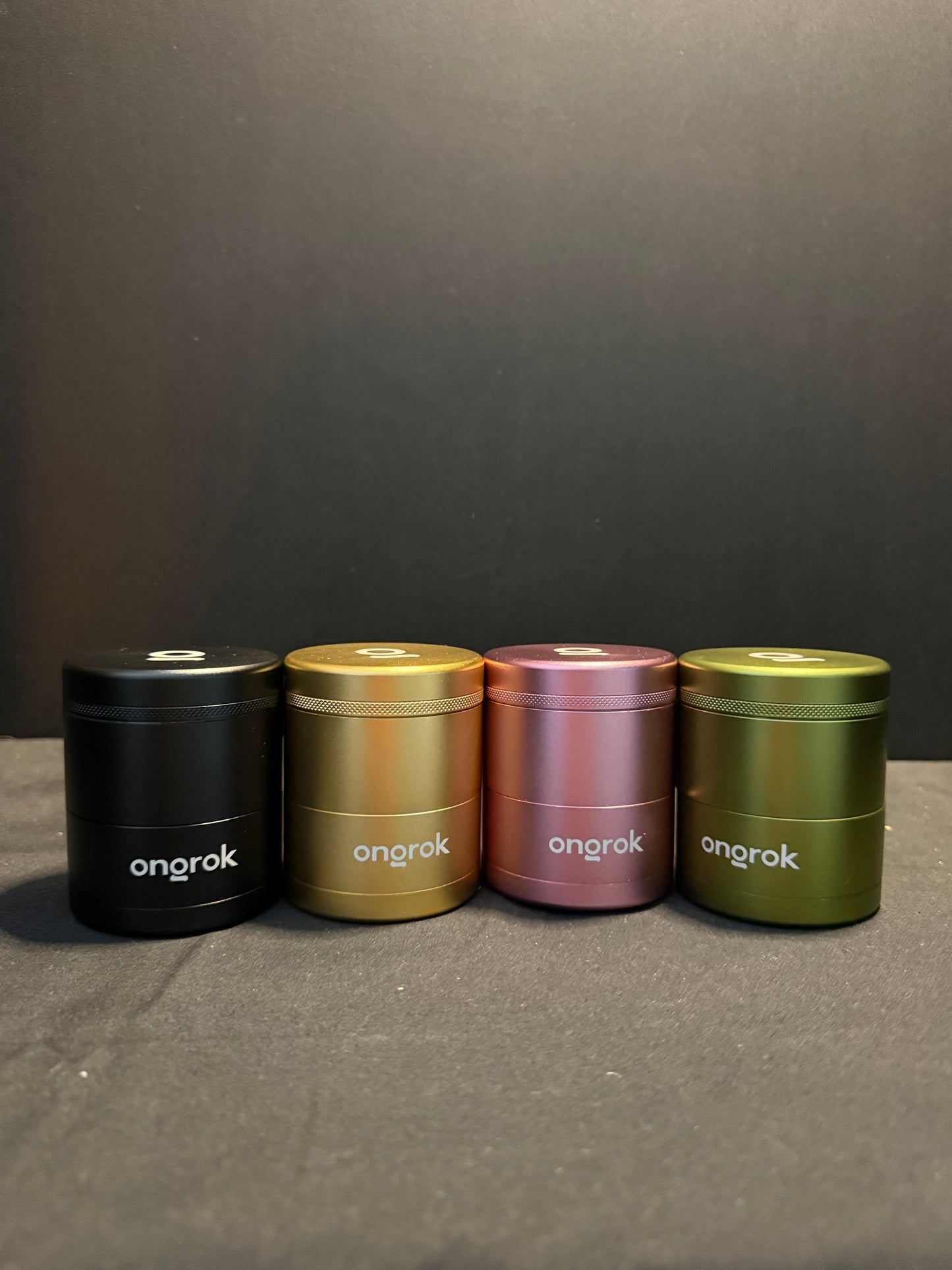 ONGROK Flower Petal Toothless Aluminum Storage Grinder 2.5"