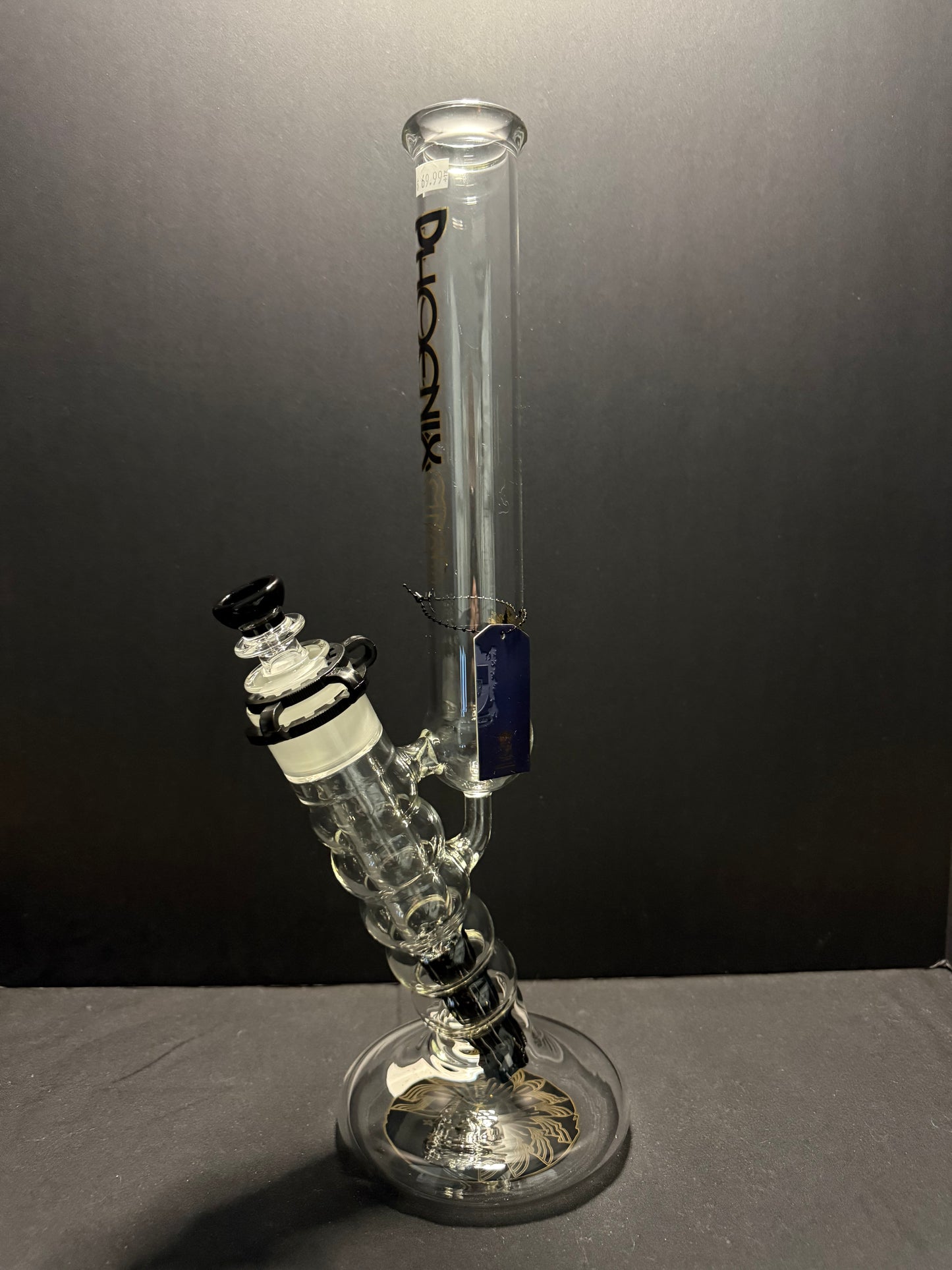 18" XL Diffused Downstem Hollow Foot Bong