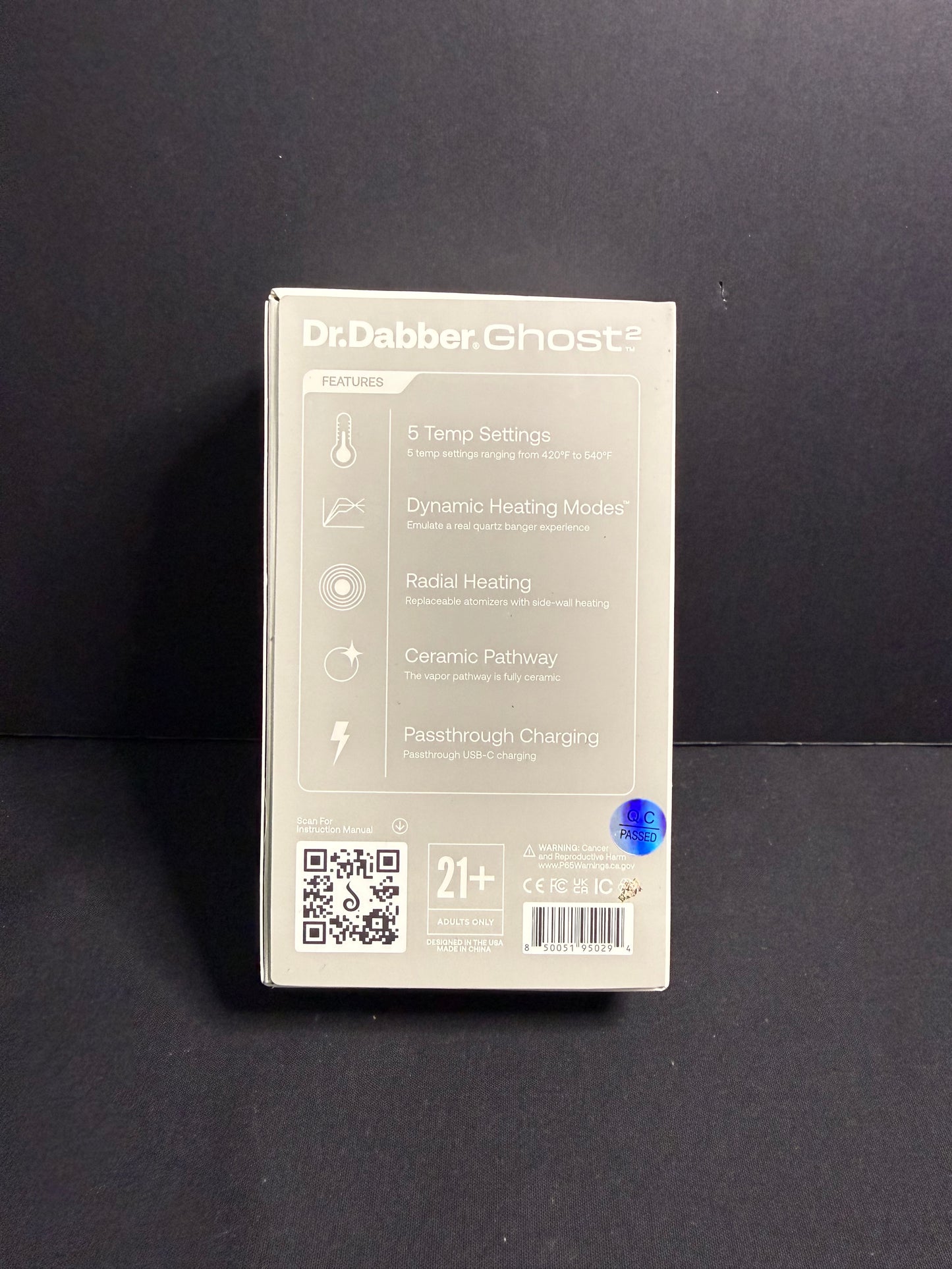 DR. DABBER GHOST2 CONCENTRATE VAPORIZER