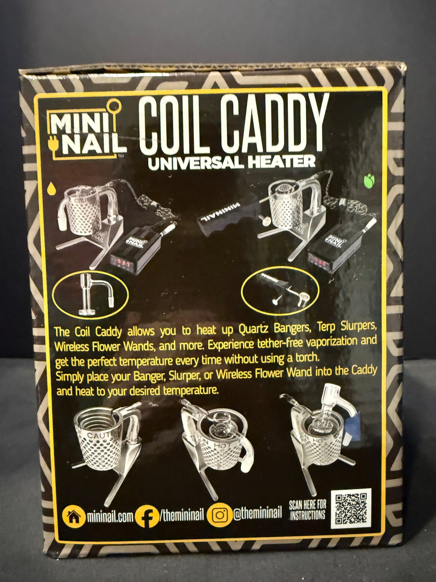 MiniNail Coil Caddy With Controller