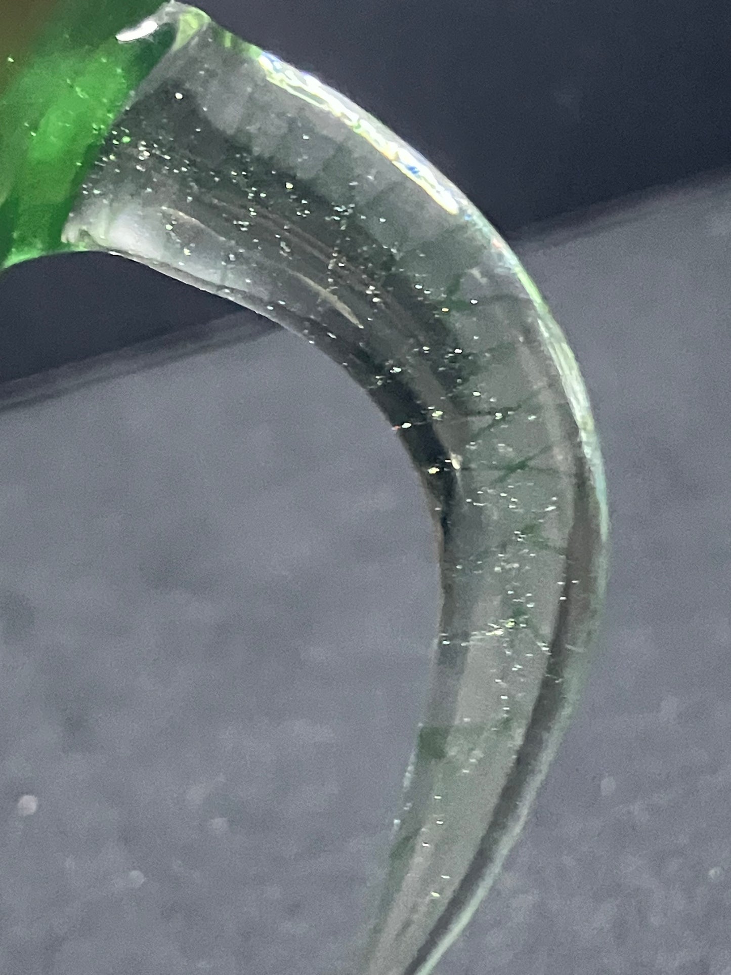 Greek Glass Full Color 18mm 4 Hole Slide