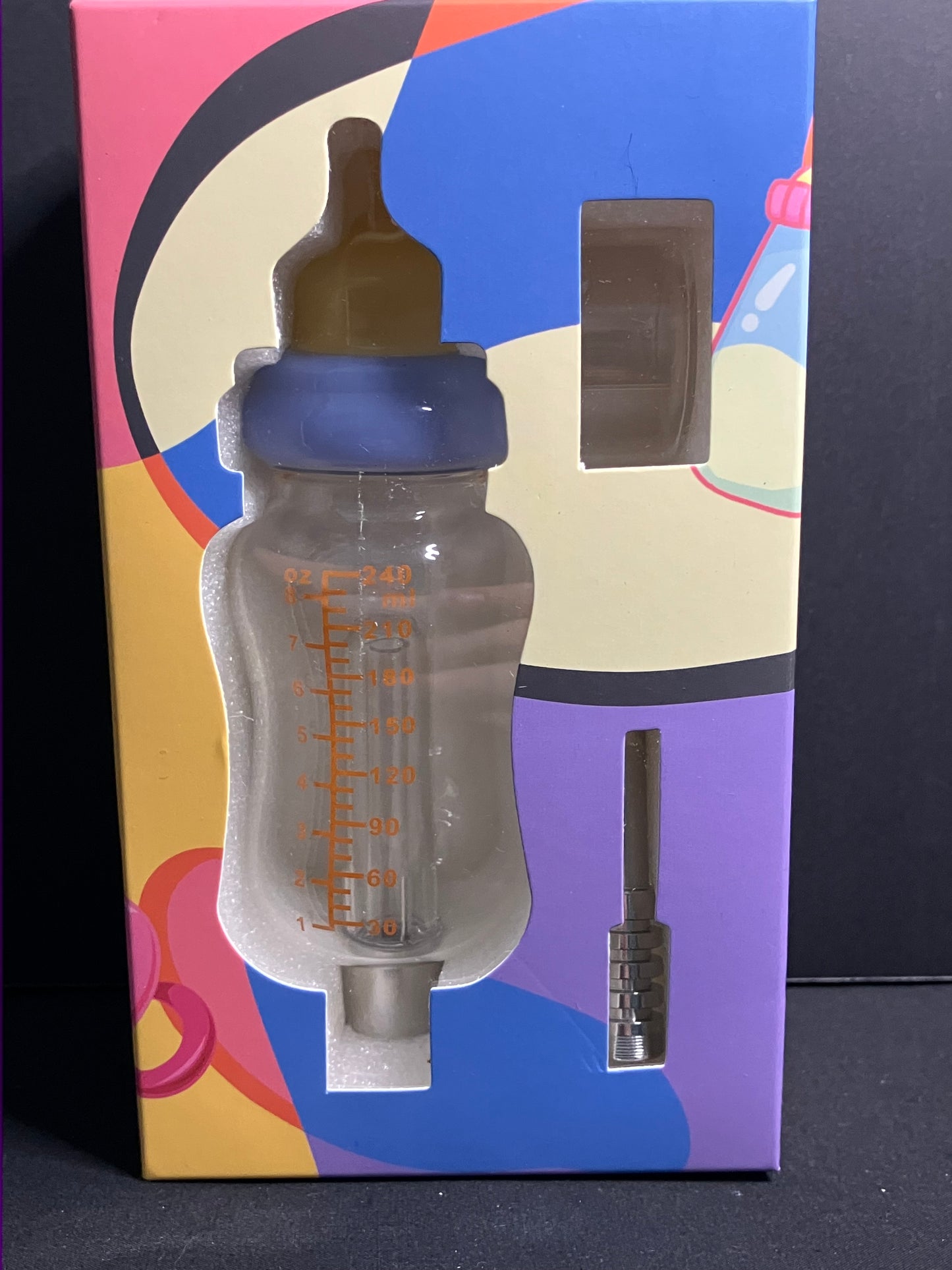 Baby Bottle Glass Nectar Collector
