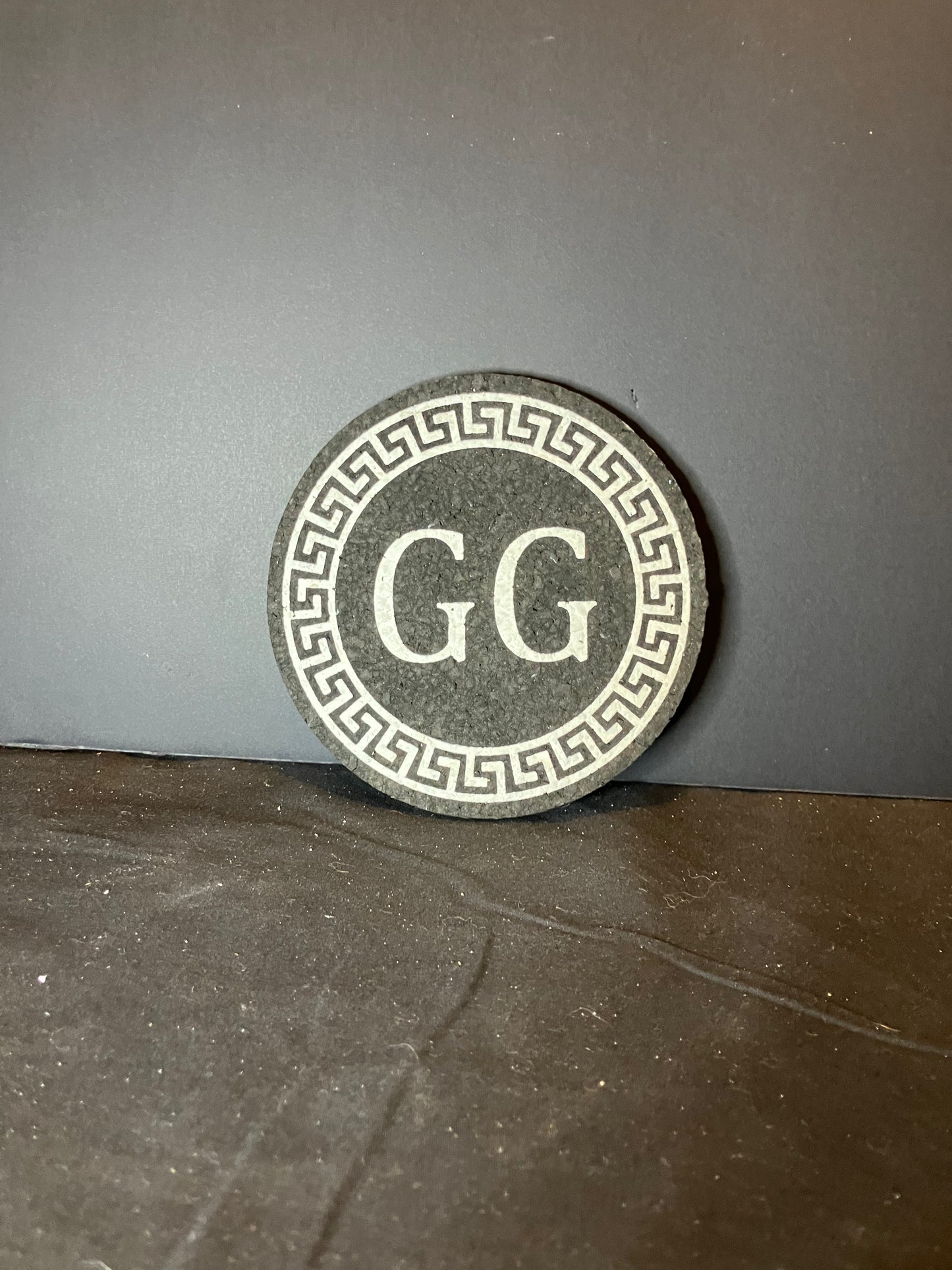 Greek Glass Round Mini Moodmat