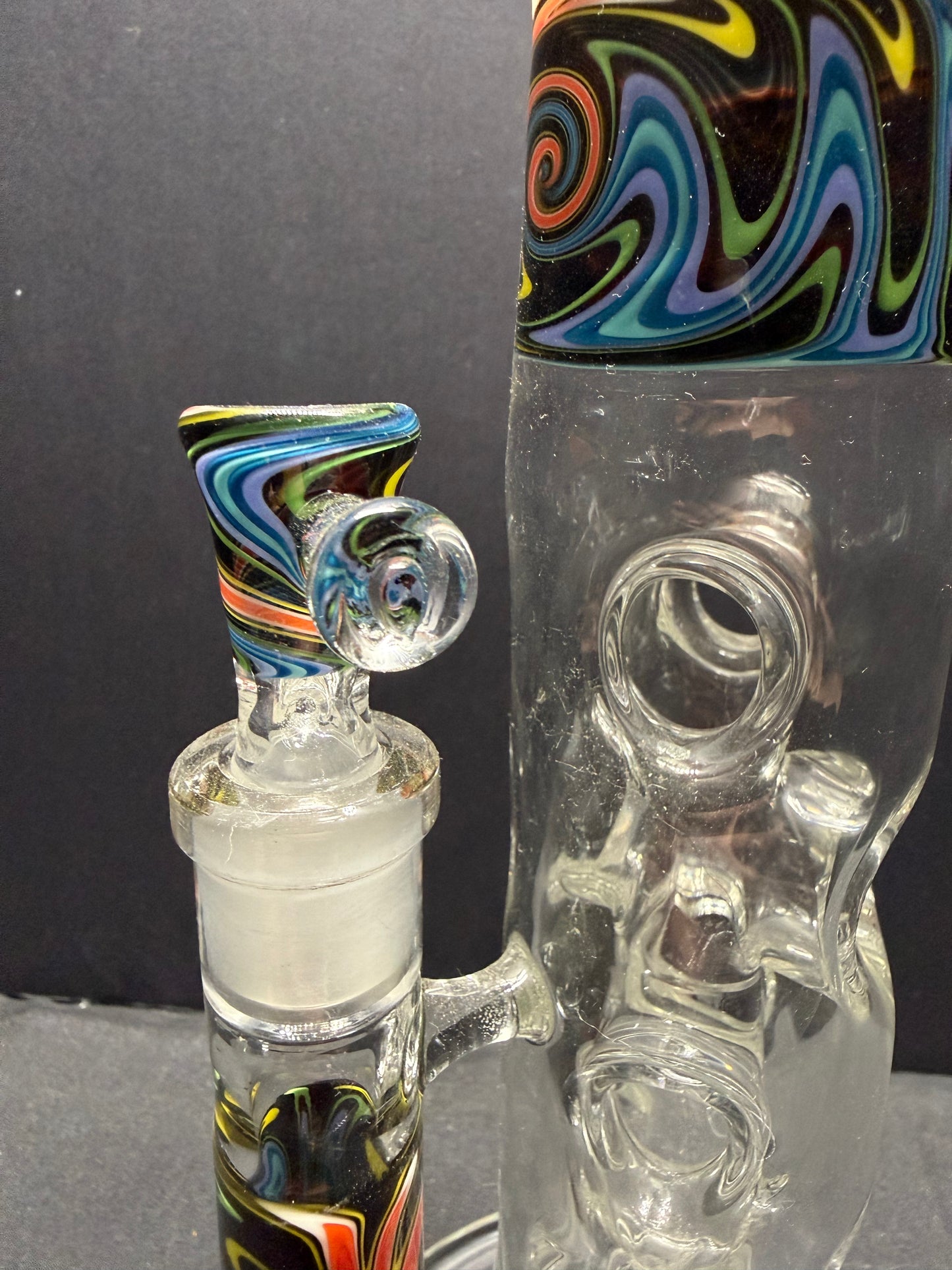 Texas Hot Glass Swiss Inline Straight Tube