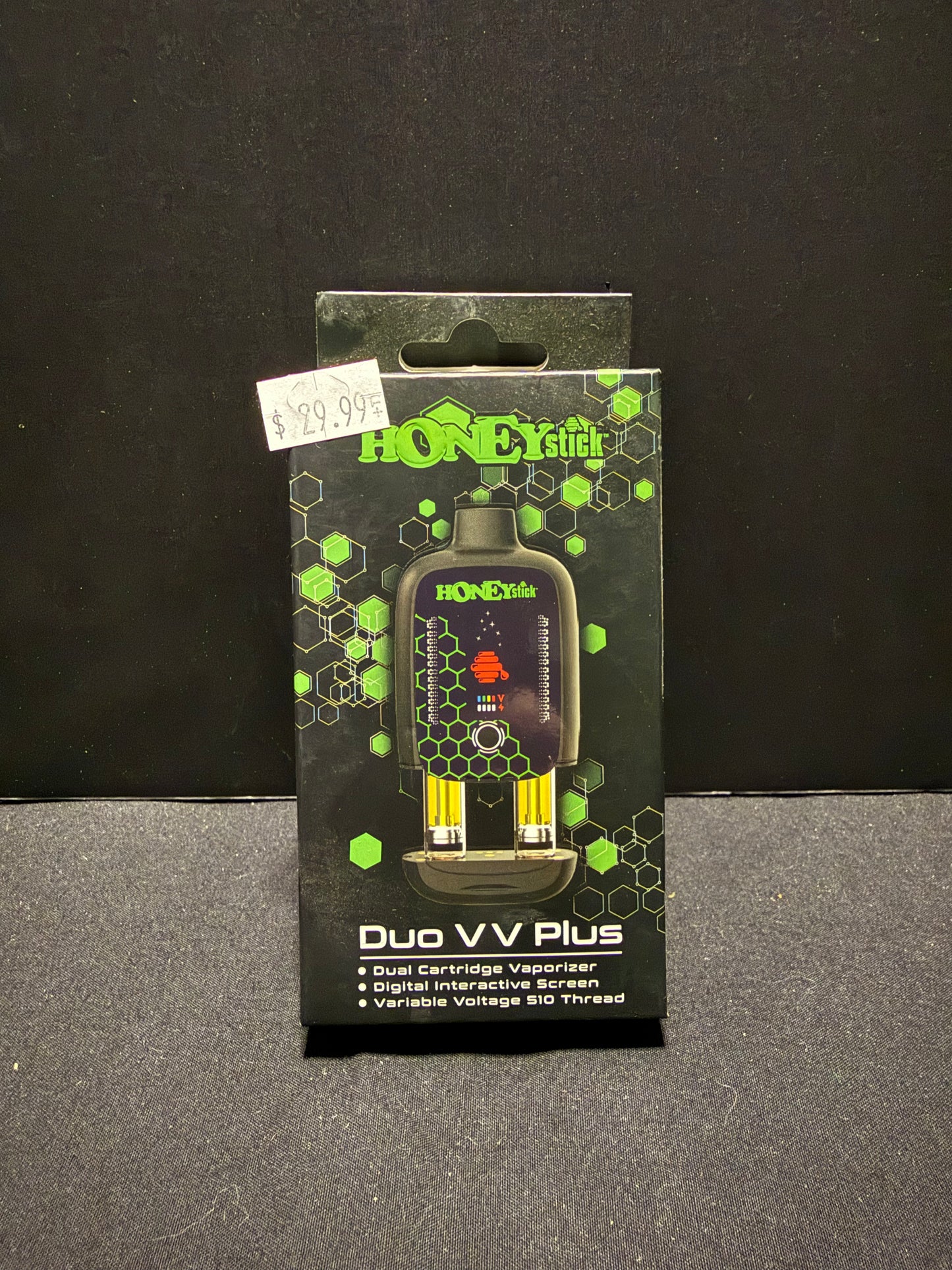 HoneyStick DUO Variable Voltage Dual Cartridge Concealer 510 Vape Battery