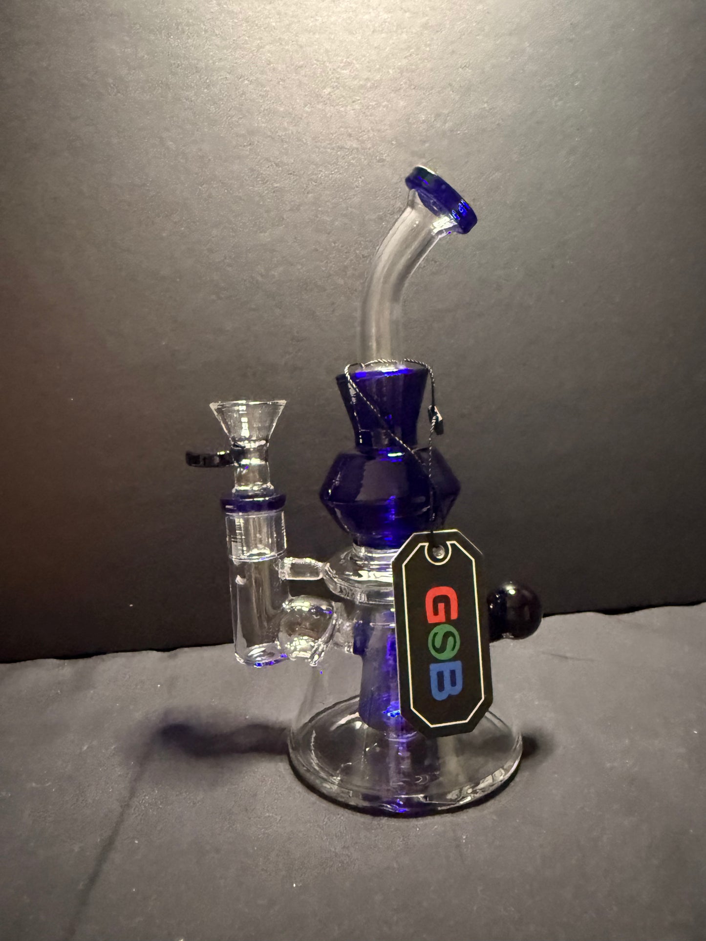 7" Multi Hole Bent Neck Water Pipe