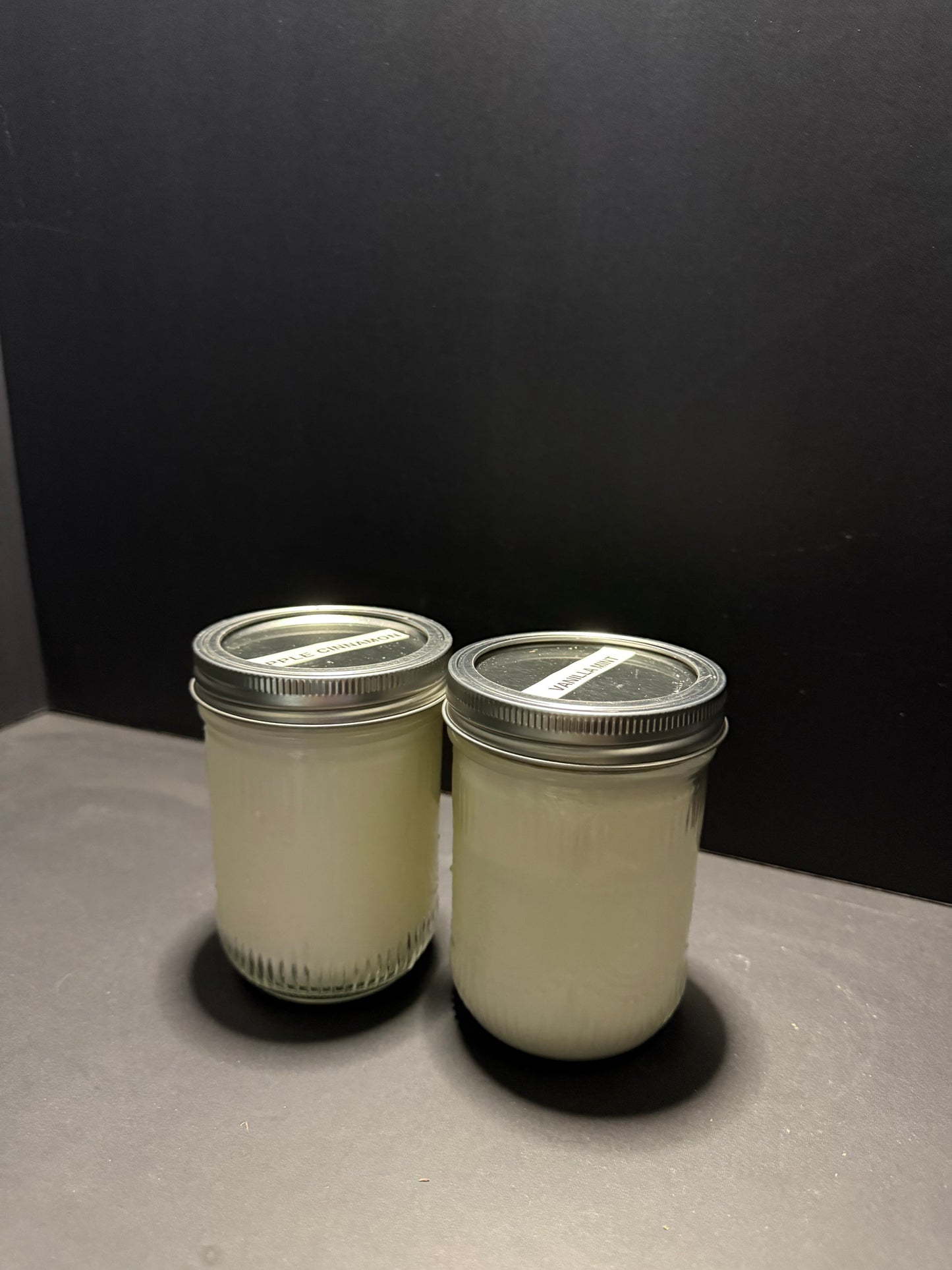 LARGE MASON JAR CANDLES