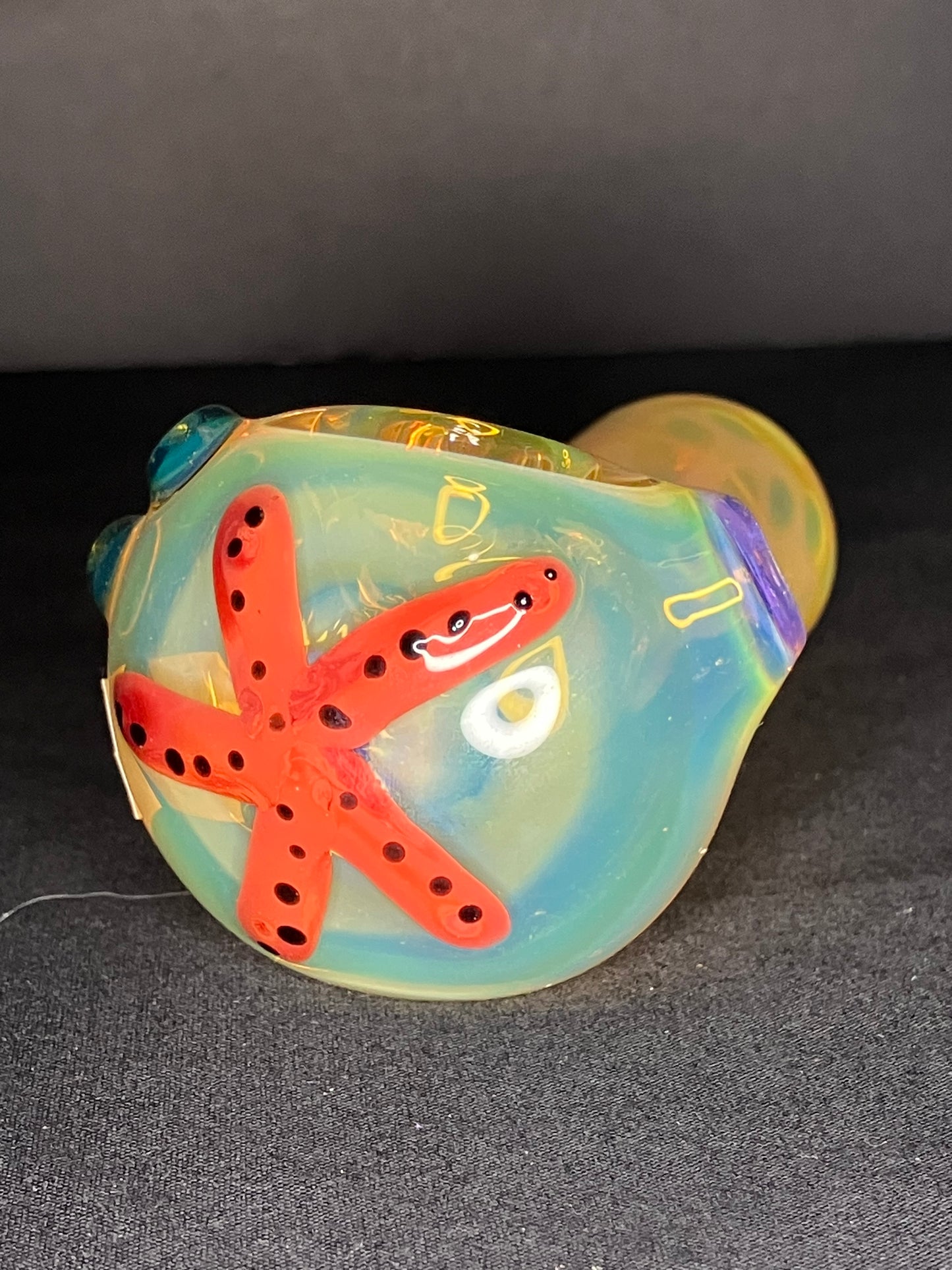 4” Fumed Heady Starfish Pipe