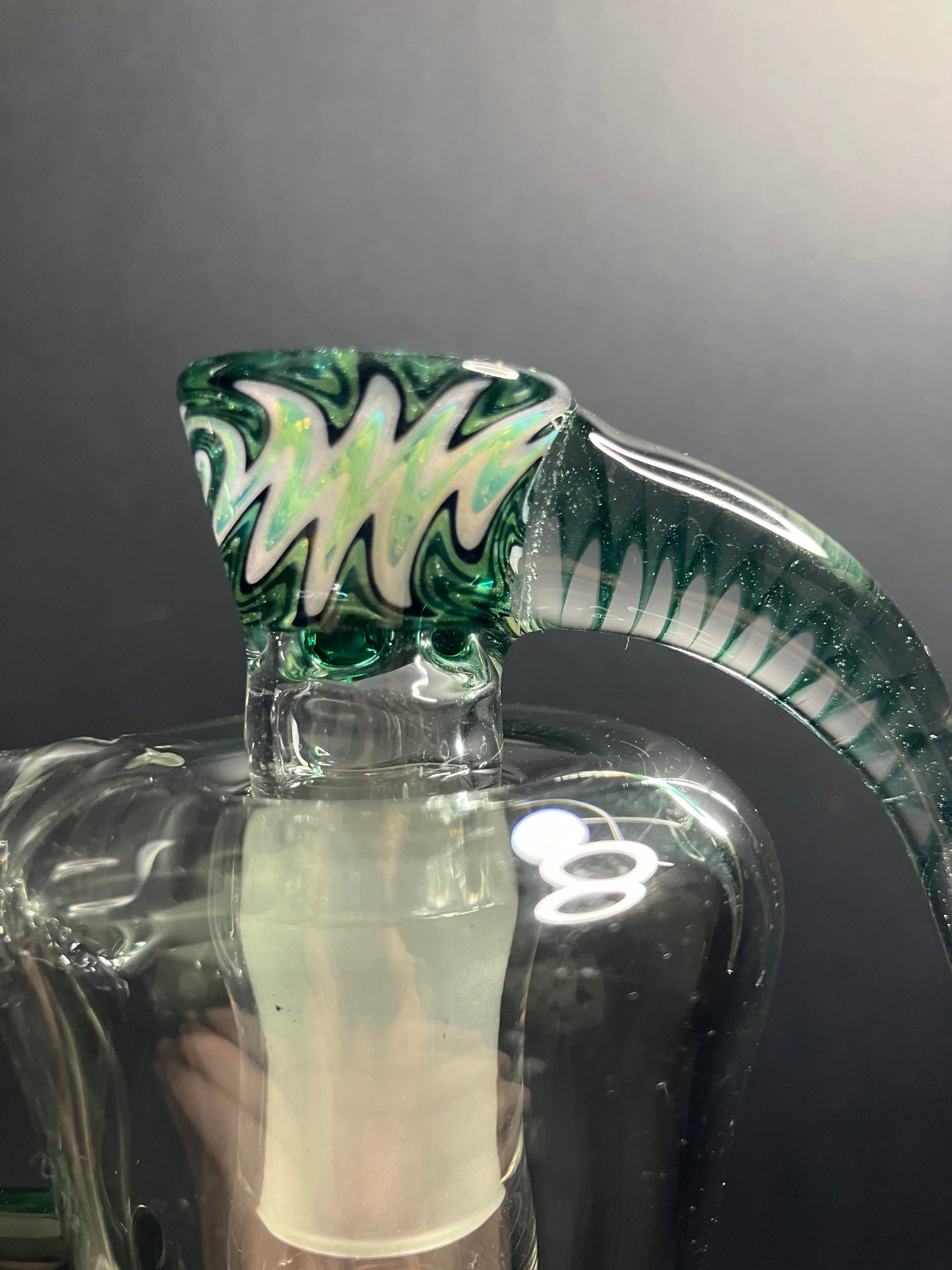 2K Glass Worked Full Accent Bong Set