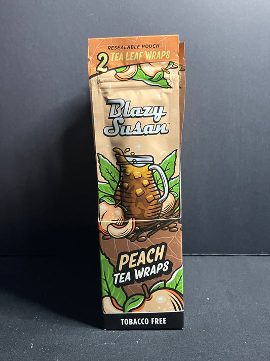 Blazy Susan Peach Tea Leaf Wraps