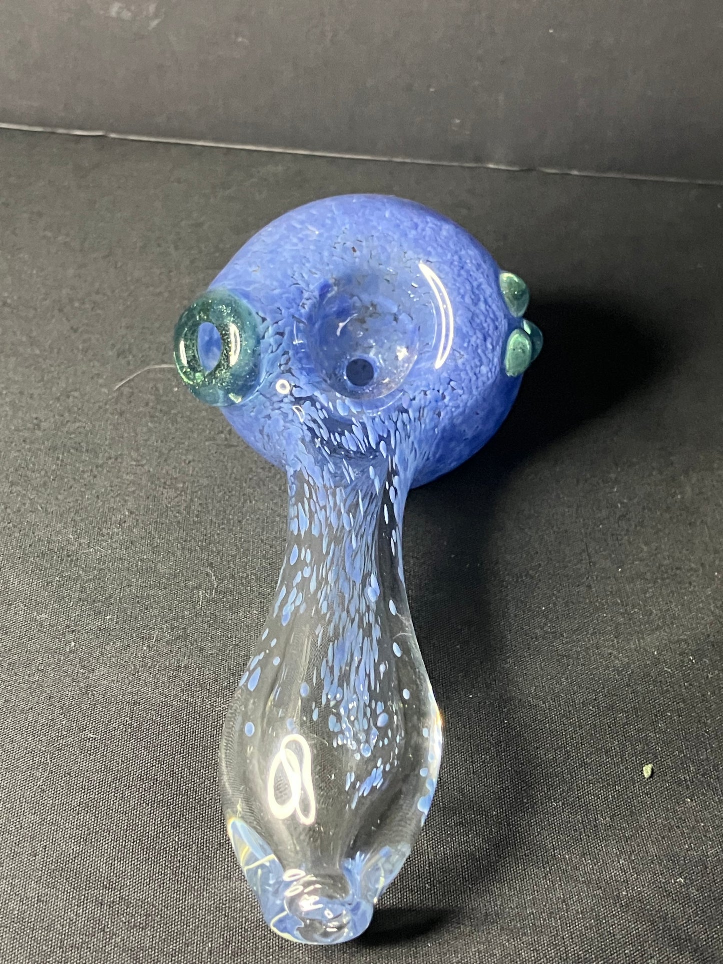 4.5” Blue Speckled Heady Pipe