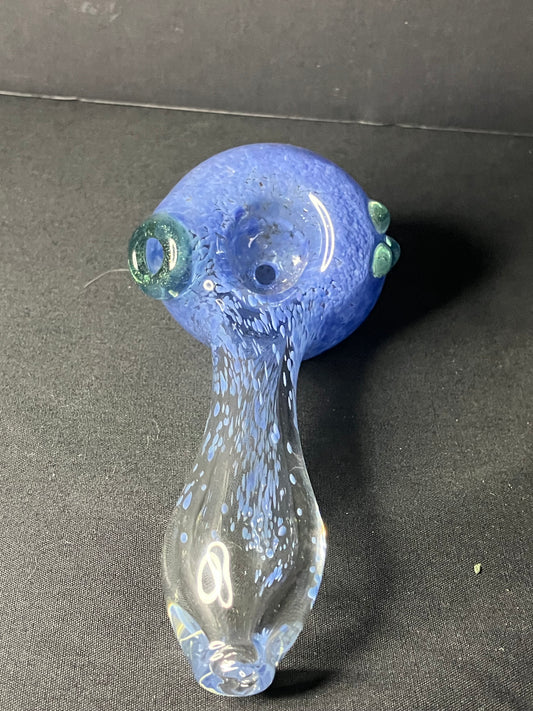 4.5” Blue Speckled Heady Pipe