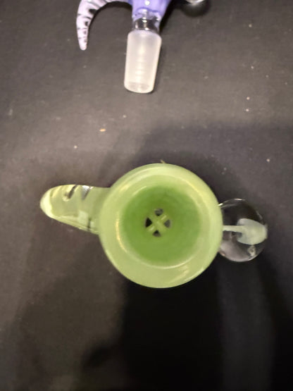 14mm Honeycomb herb Slide with 4 Hole Screen