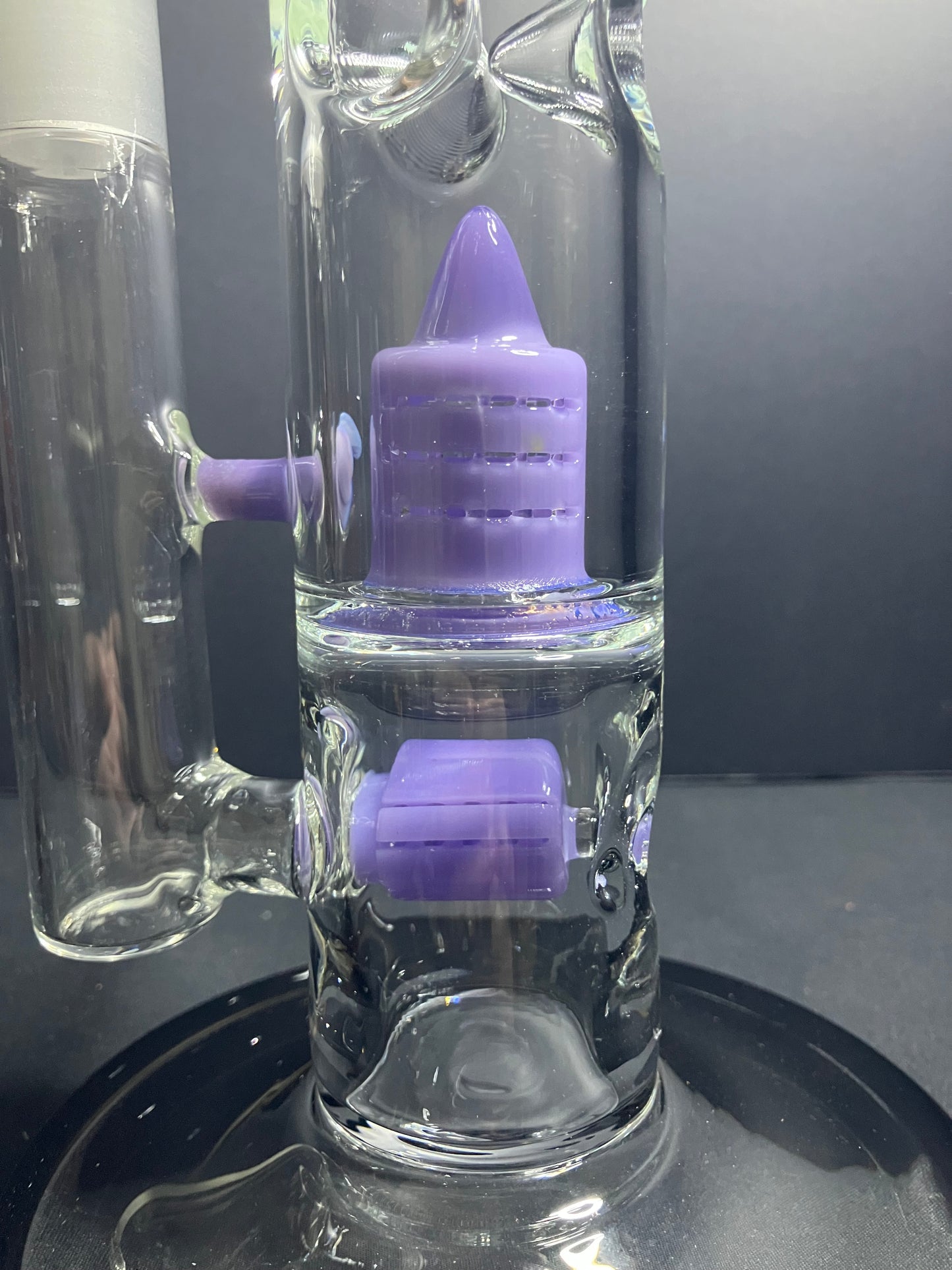 Midnight Glass Gridline To 360 Grid Cap Bong