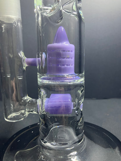 Midnight Glass Gridline To 360 Grid Cap Bong