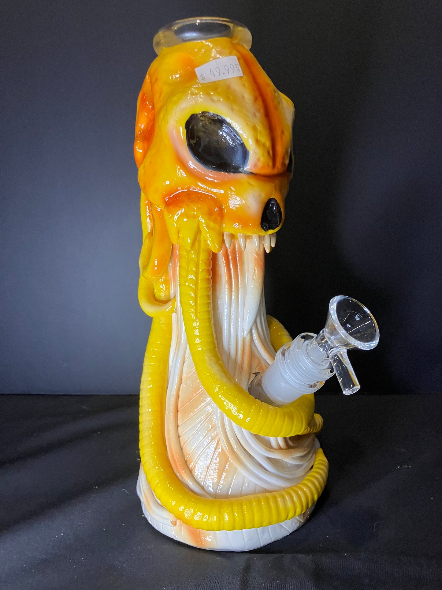 10” 3D Alien Lizard Beaker Bong