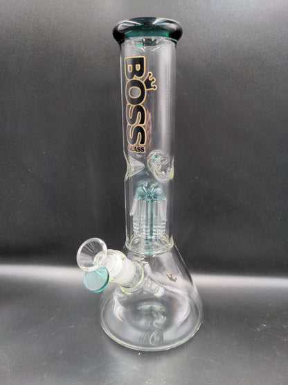 12" Boss Beaker w/ Tree Perc - Avernic Smoke Shop