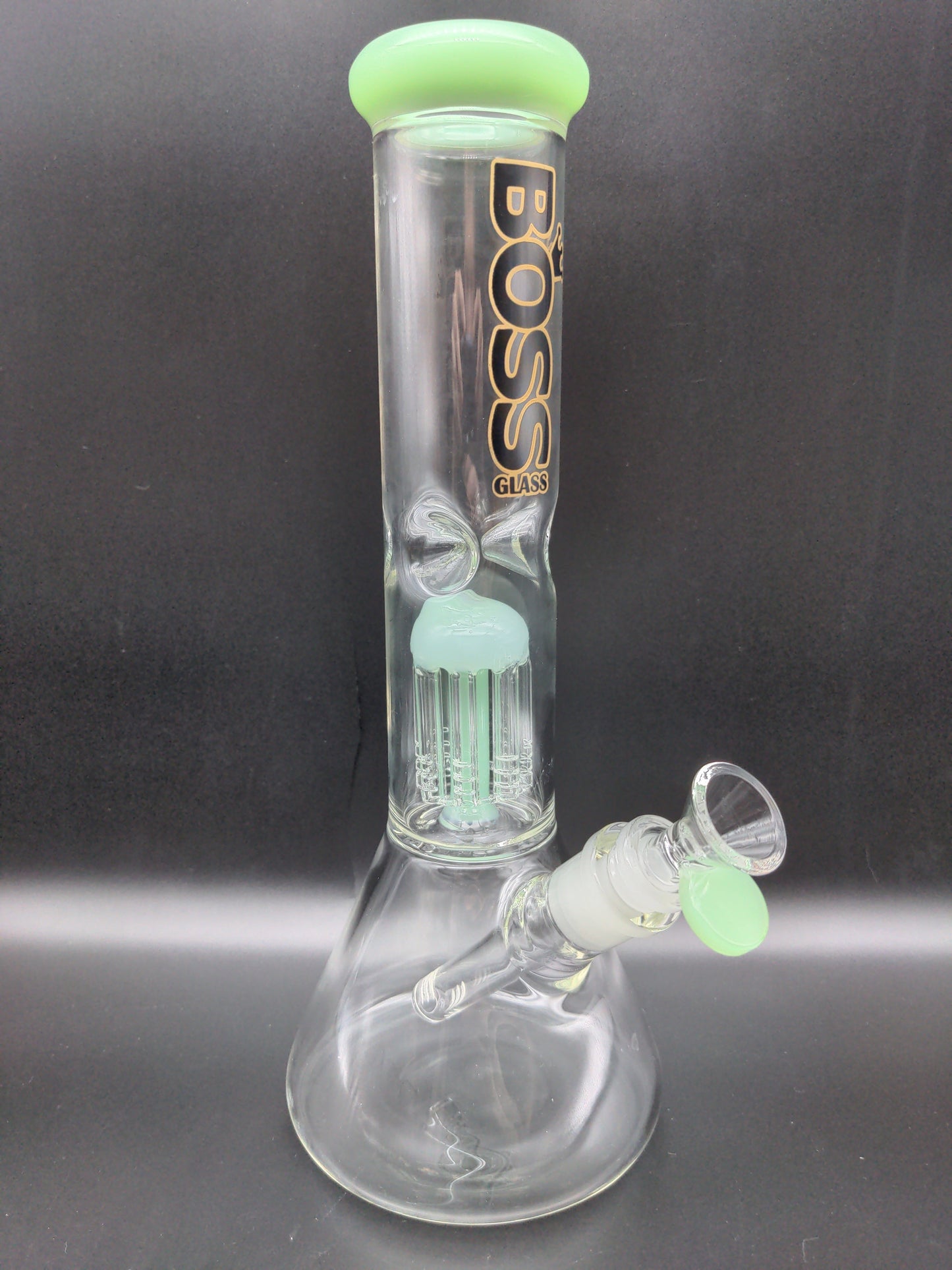 12" Boss Beaker w/ Tree Perc - Avernic Smoke Shop