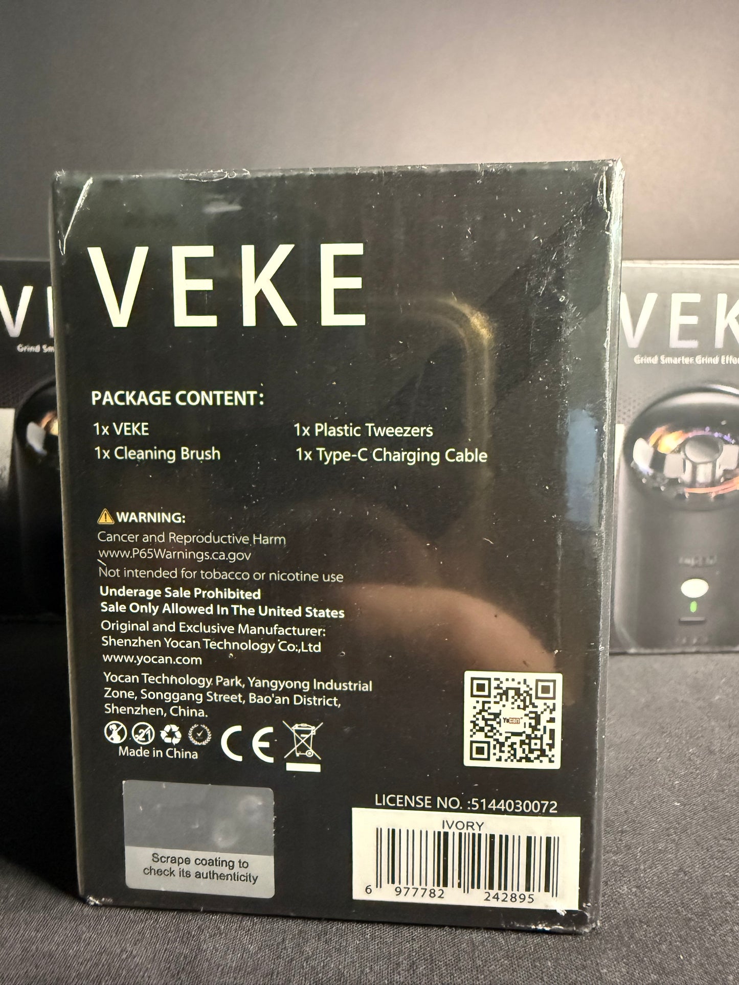 Yocan Veke Smart Electric Grinder