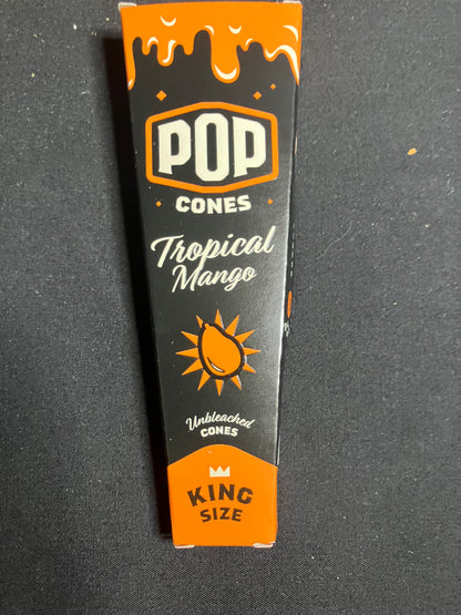 Flavor Pop Cones | King Size | Assorted Flavors | Single Pack