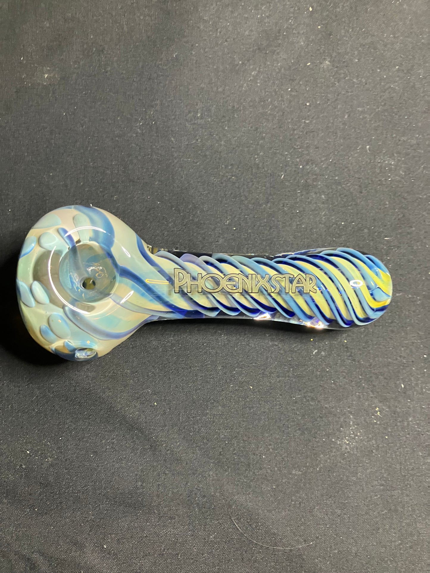 Phoenix Fumed Color Spiral Hand Pipe