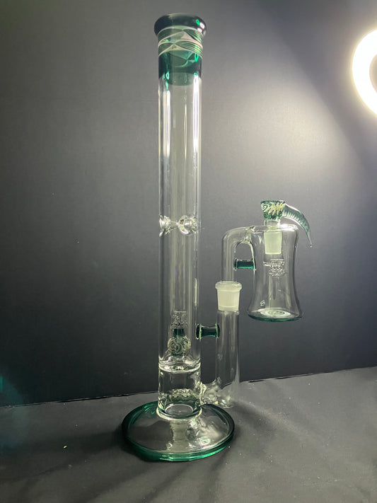 2K Glass Worked Full Accent Bong Set