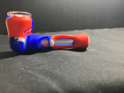Silicone 4” Hammer Hand Pipe
