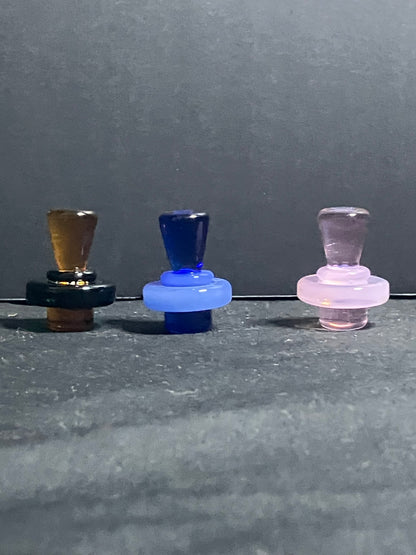 Dual Color Slurper Plug Carb Cap