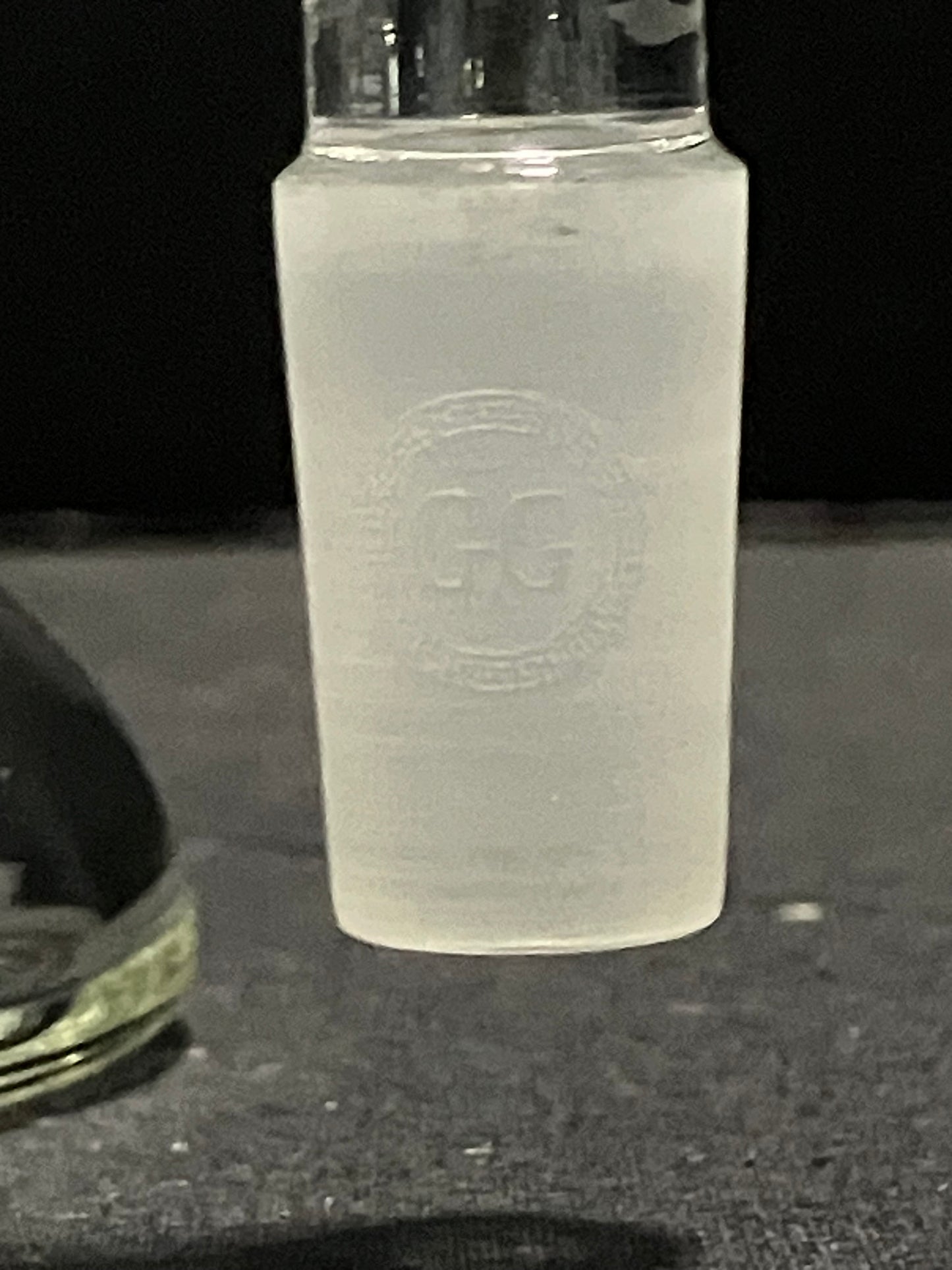 Greek Glass 14mm Ash Catcher w/ Splash Gaurd