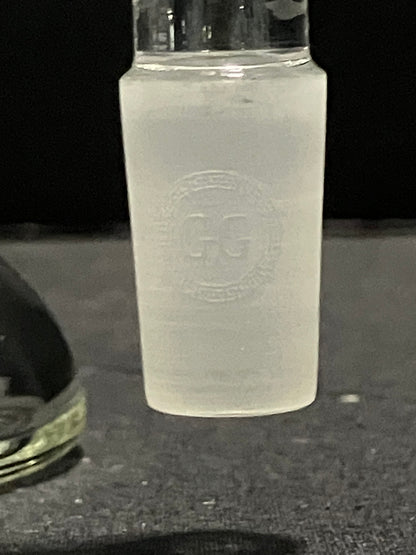 Greek Glass 14mm Ash Catcher w/ Splash Gaurd