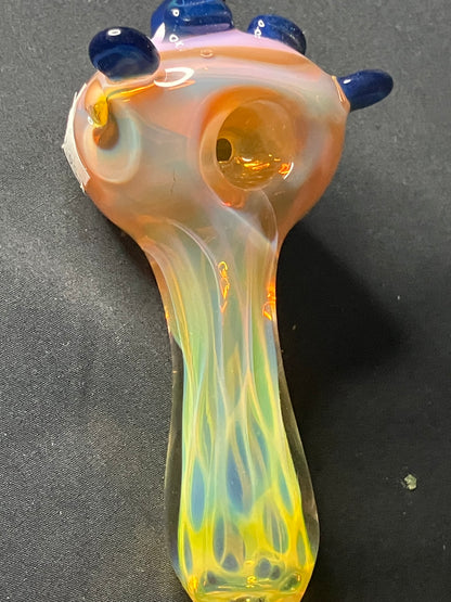 4.75 Fumed Heady Bear Pipe