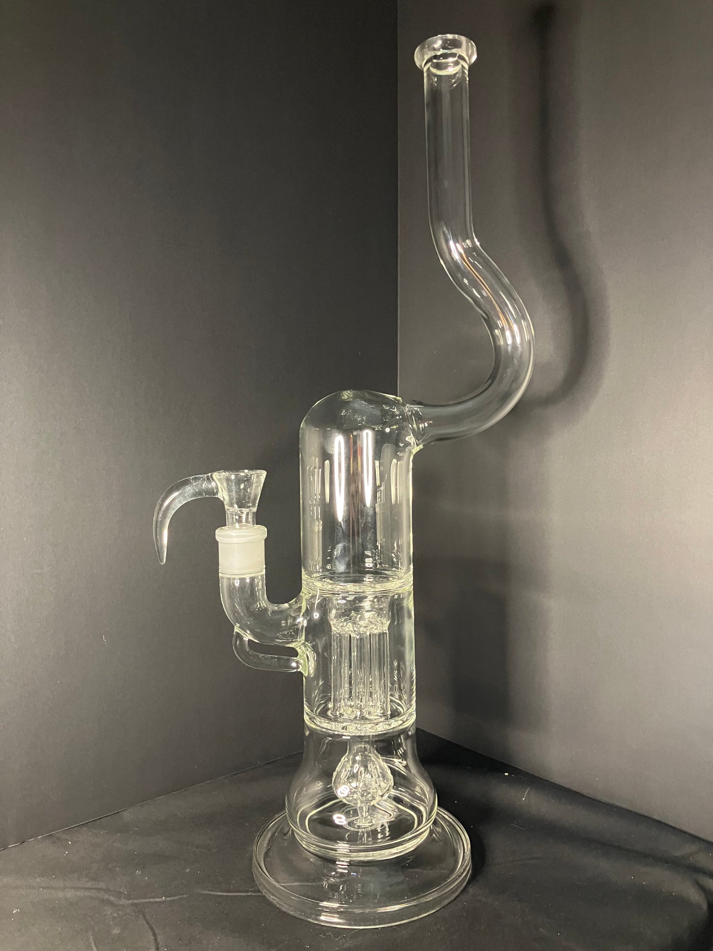 Greek Glass 18" Peyote Pillar Tube