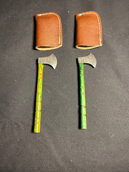 Damascus Steel Axe Dab Tool