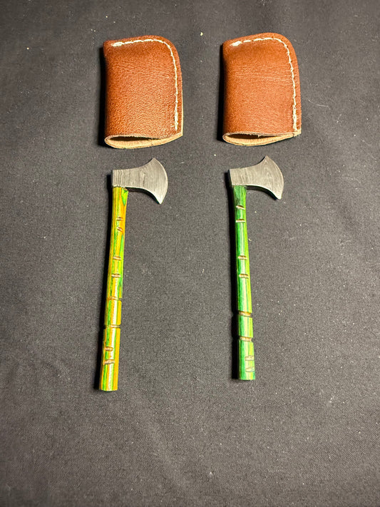 Damascus Steel Axe Dab Tool