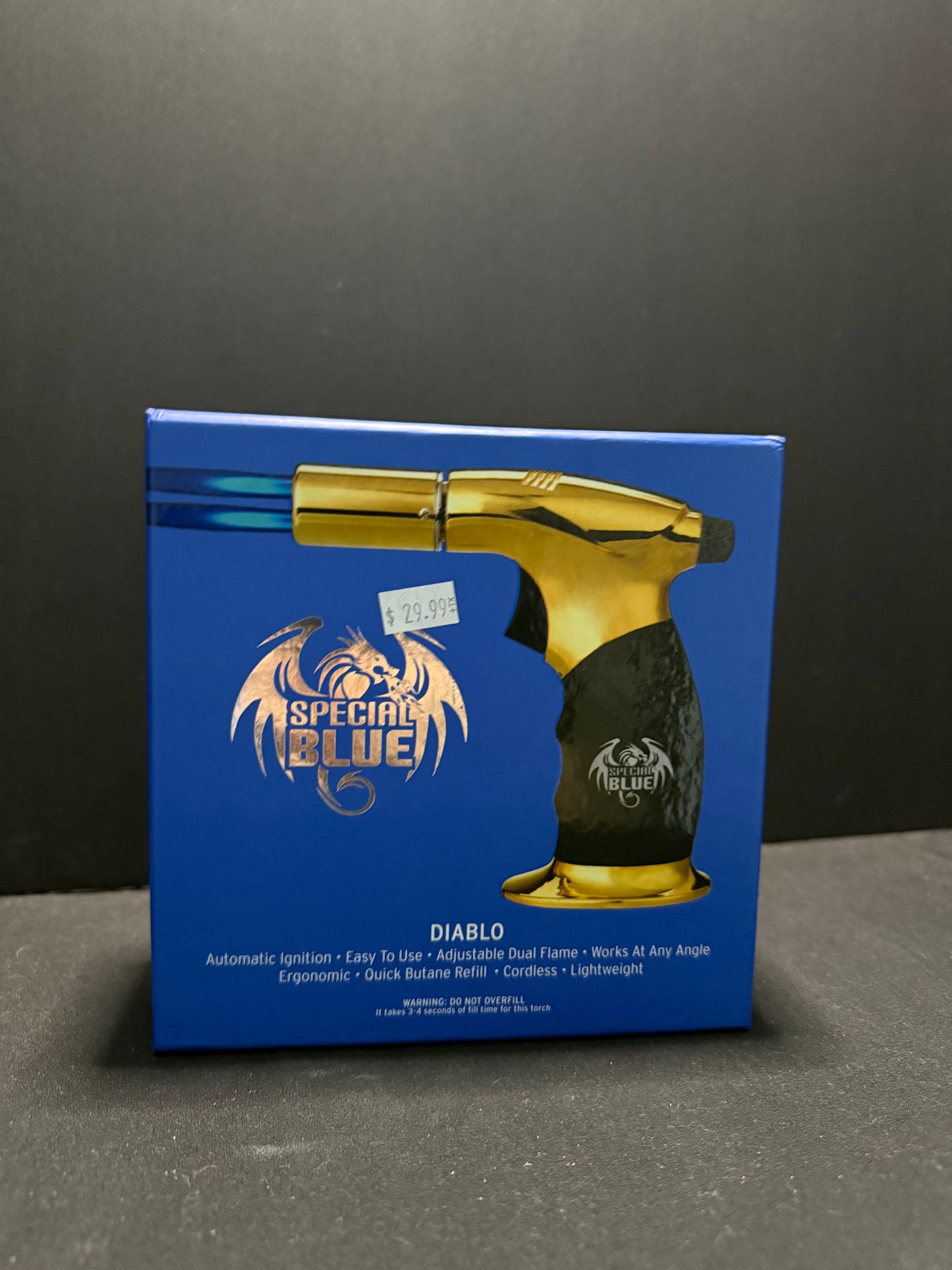 Special Blue "Diablo" Flame Torch
