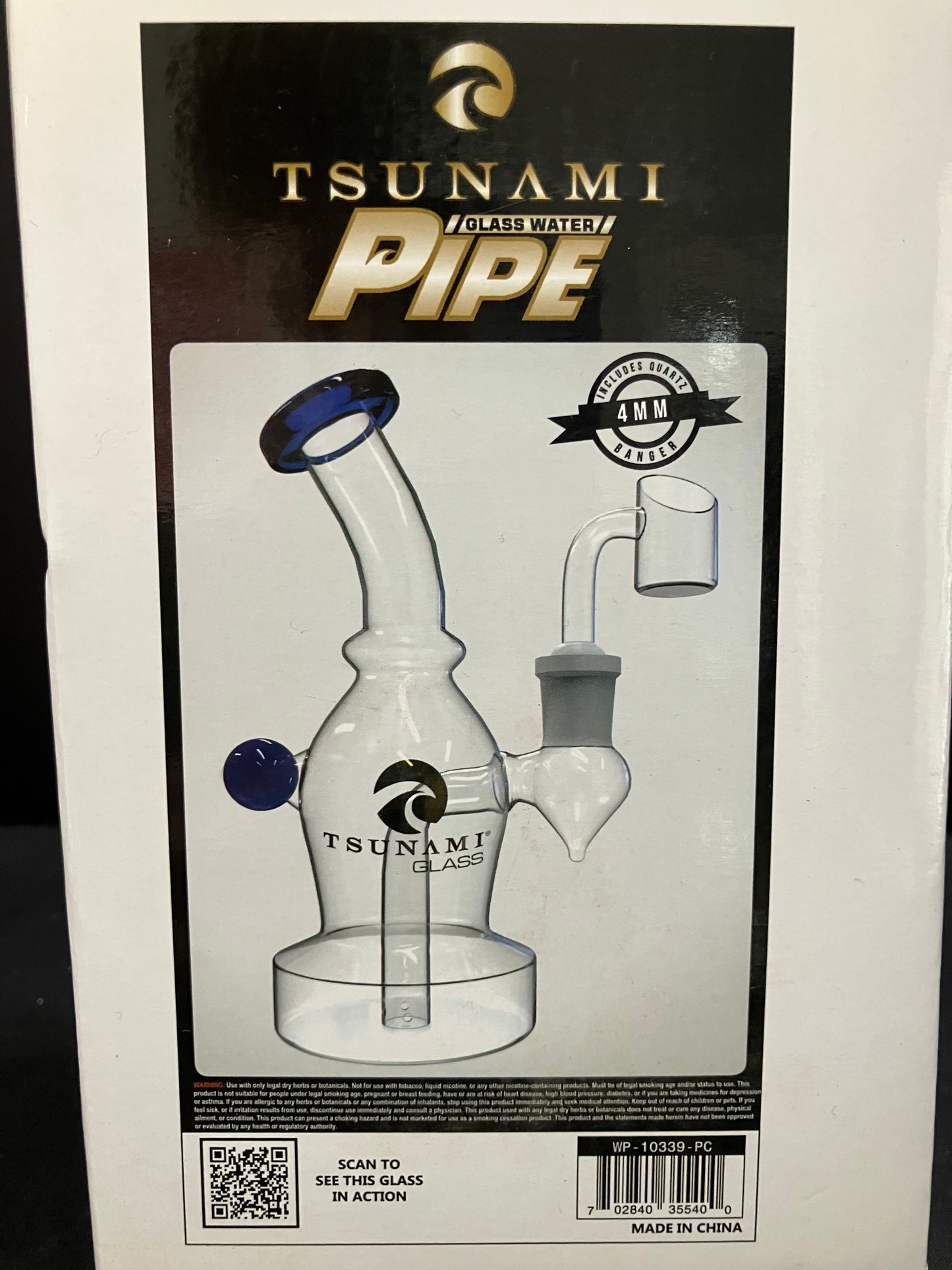 6” Tsunami Egg Mini Dab Rig