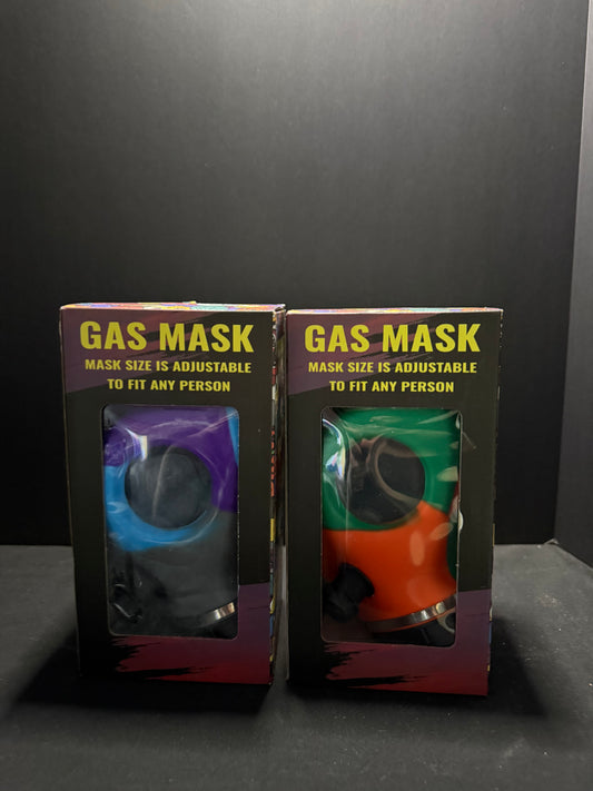 GAS MASK WITH WATER BONG