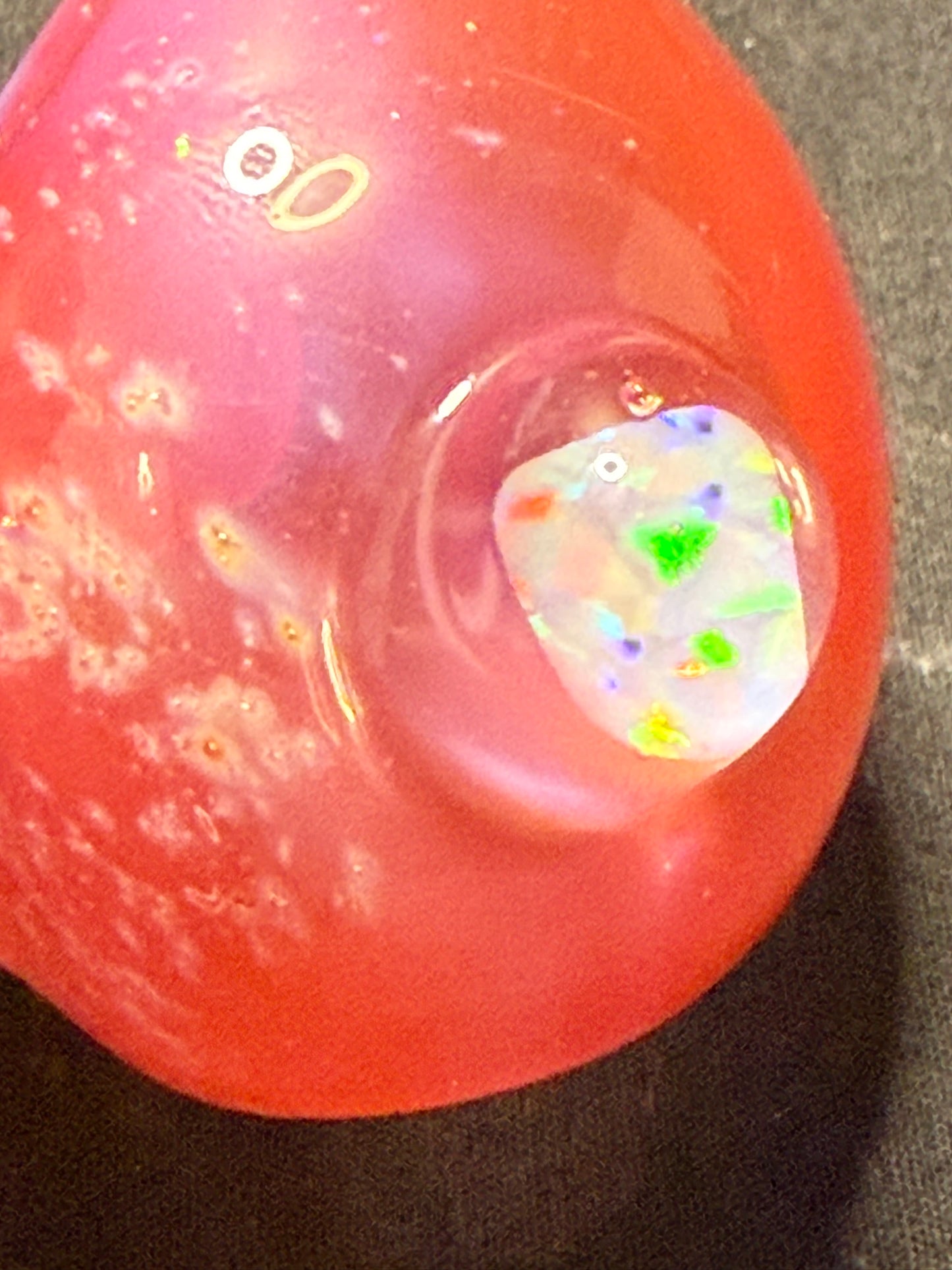 Neo Opal And Silver Fume Pipe