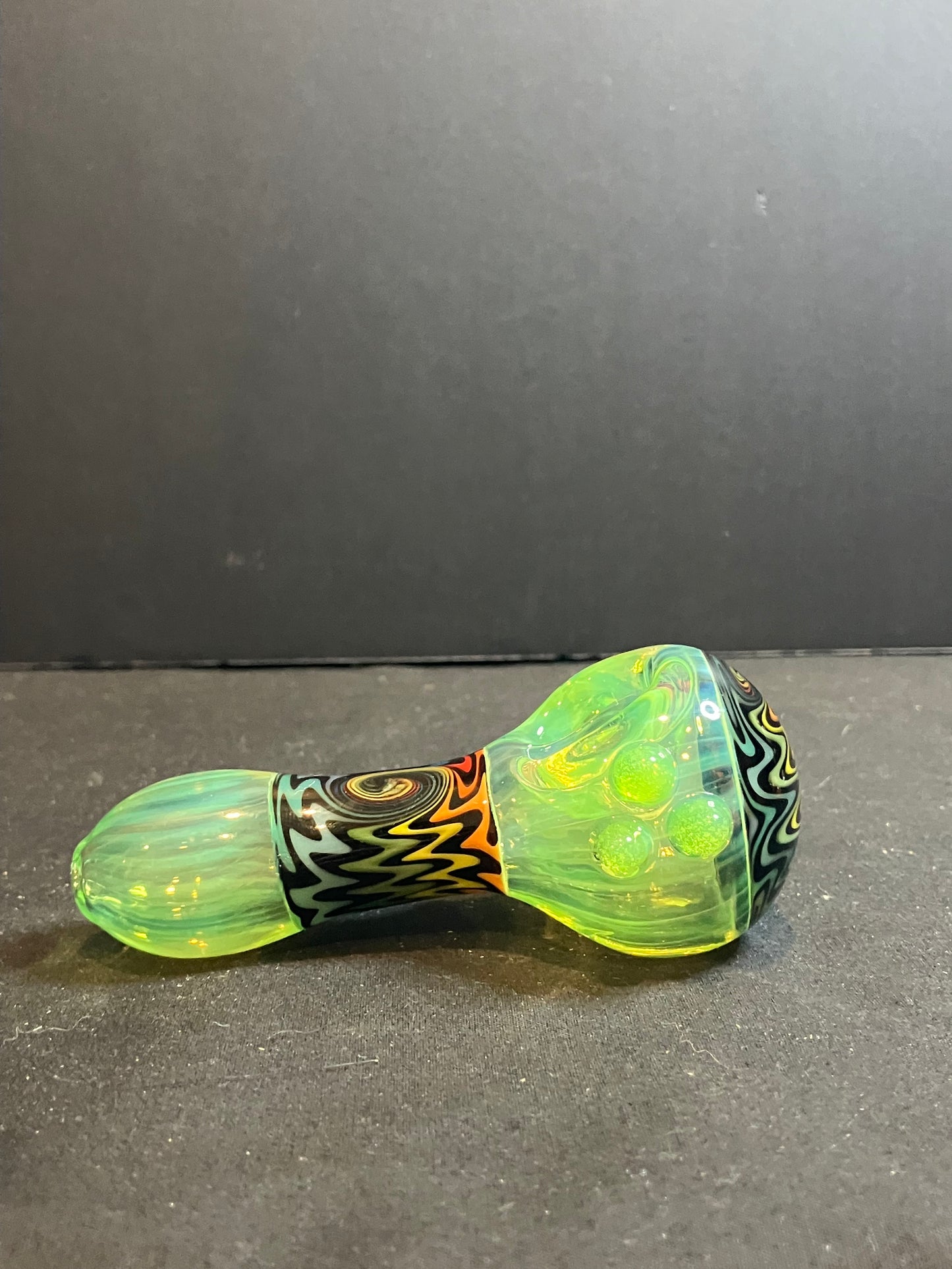 4” Color Fumed Wig Wag Pipes