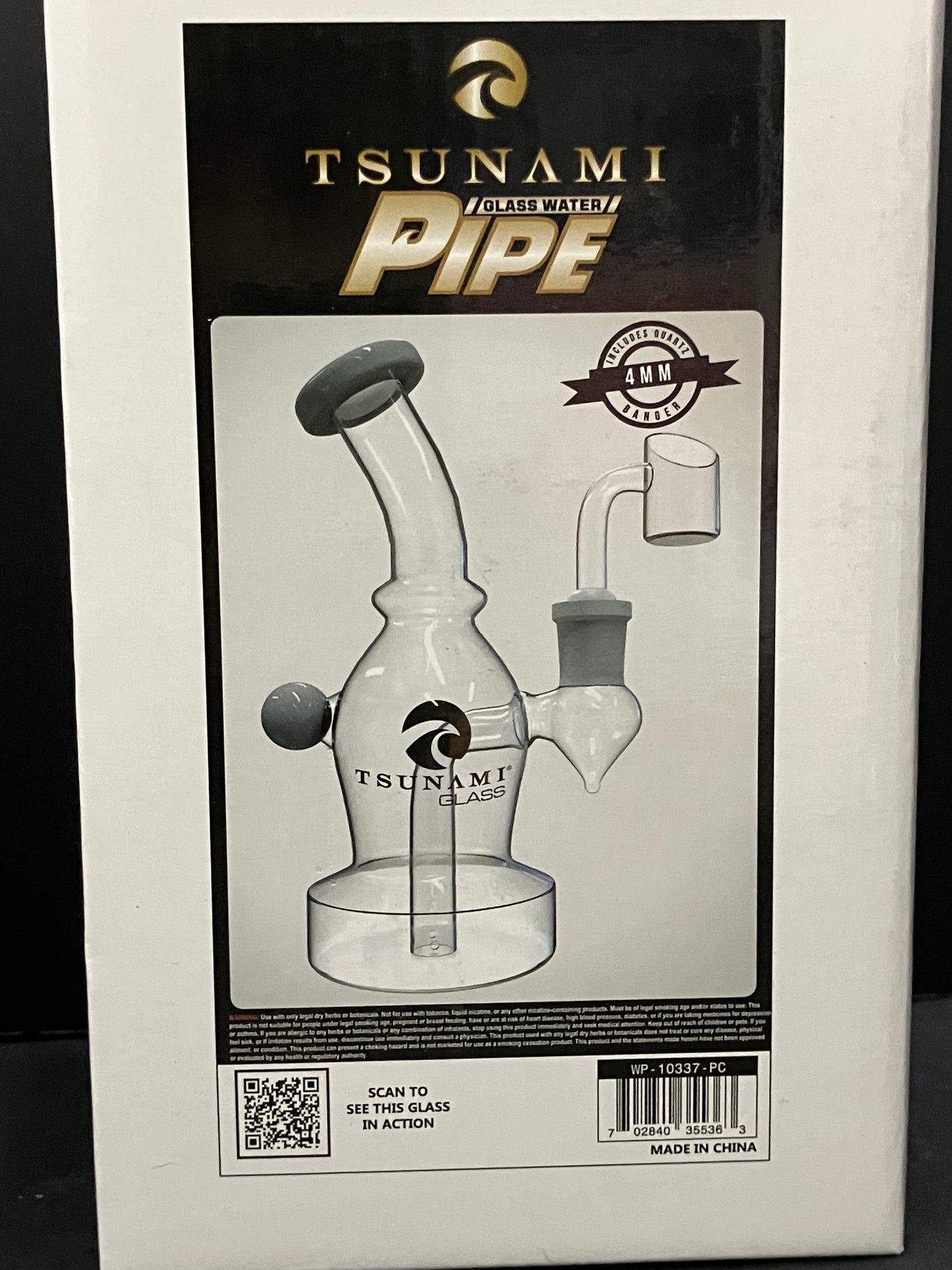 6” Tsunami Egg Mini Dab Rig