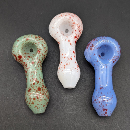 3" Blood Splatter Small Hand Pipe