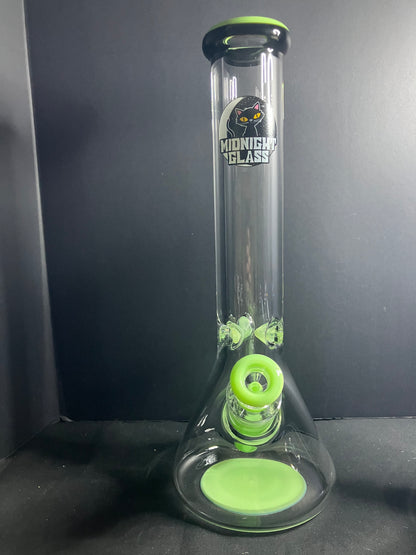 Midnight Glass 14" 9mm Beaker Bong