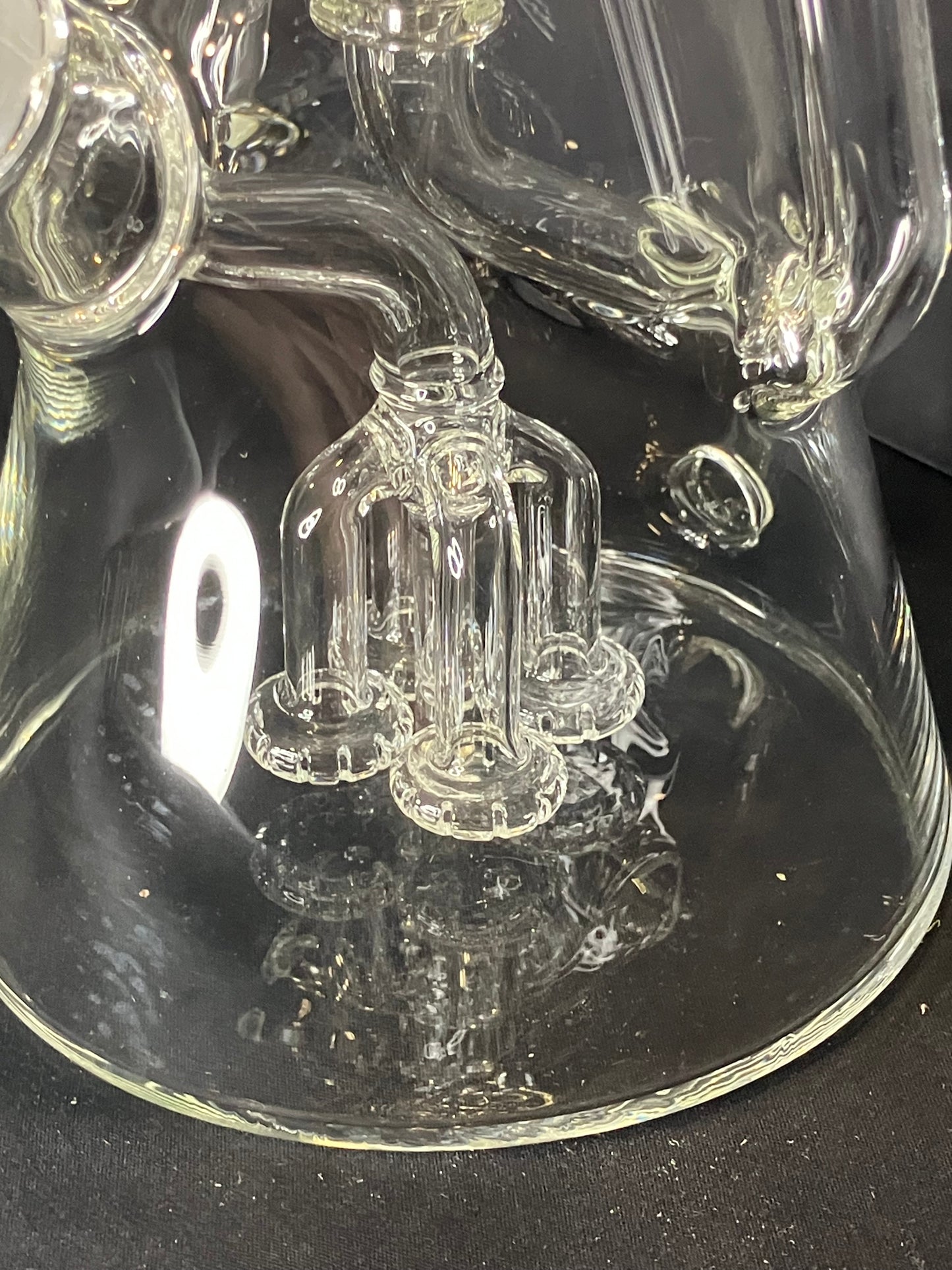 Pulsar Quad-Arm Showerhead Recycler Beaker Bong | 12”